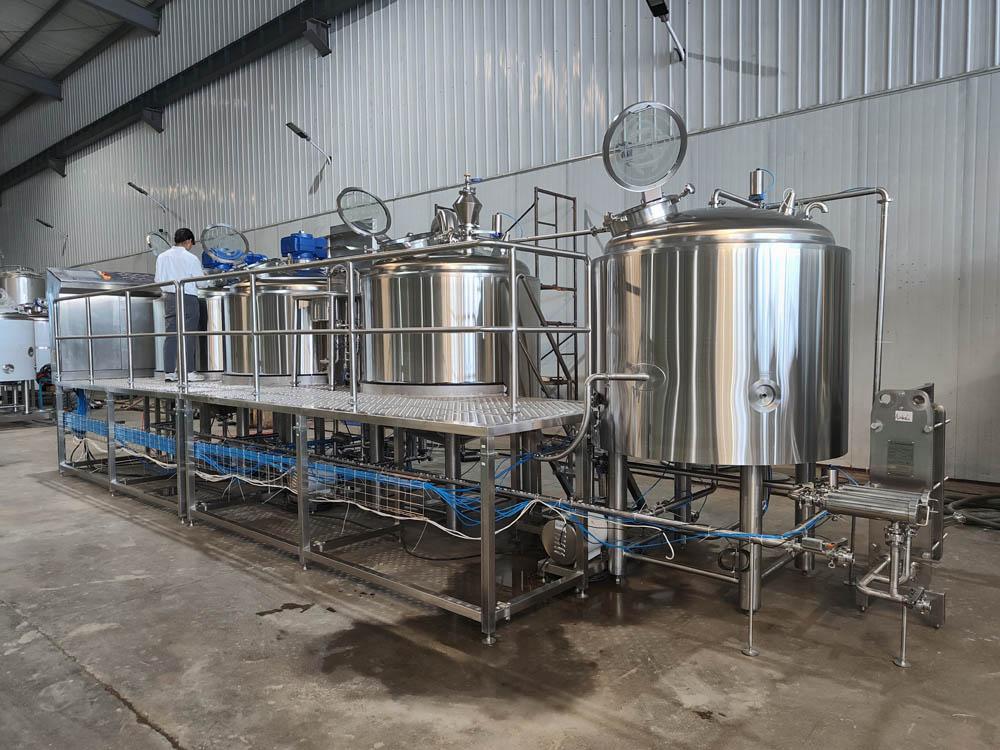 10HL Automatic 4-Vessel Brewhouse Exported to Korea